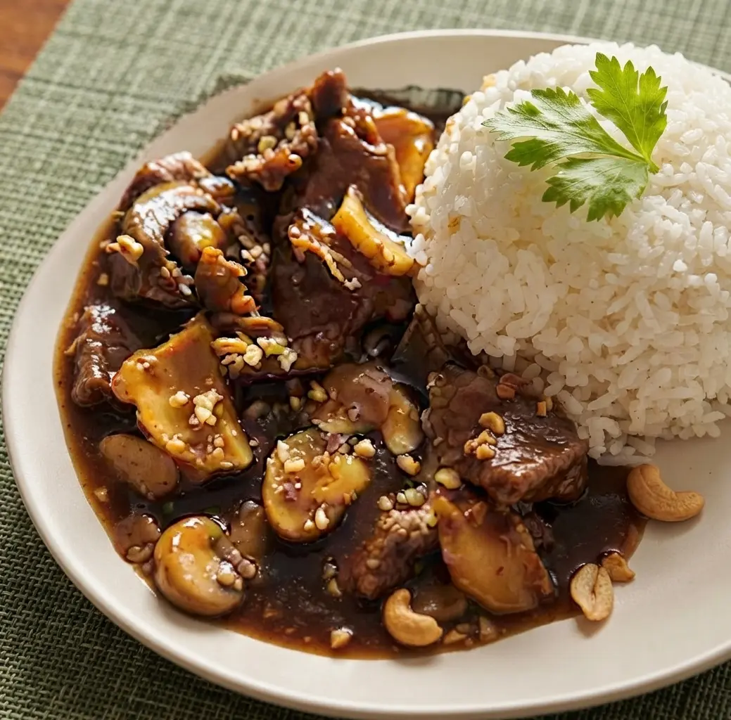 Beef in Oyster Sauce